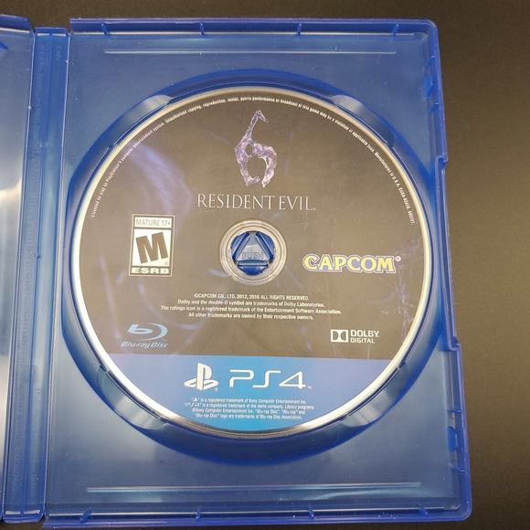 Other - Resident Evil 6 (Playstation 4, 2016) Disc In Blank Jewel Case